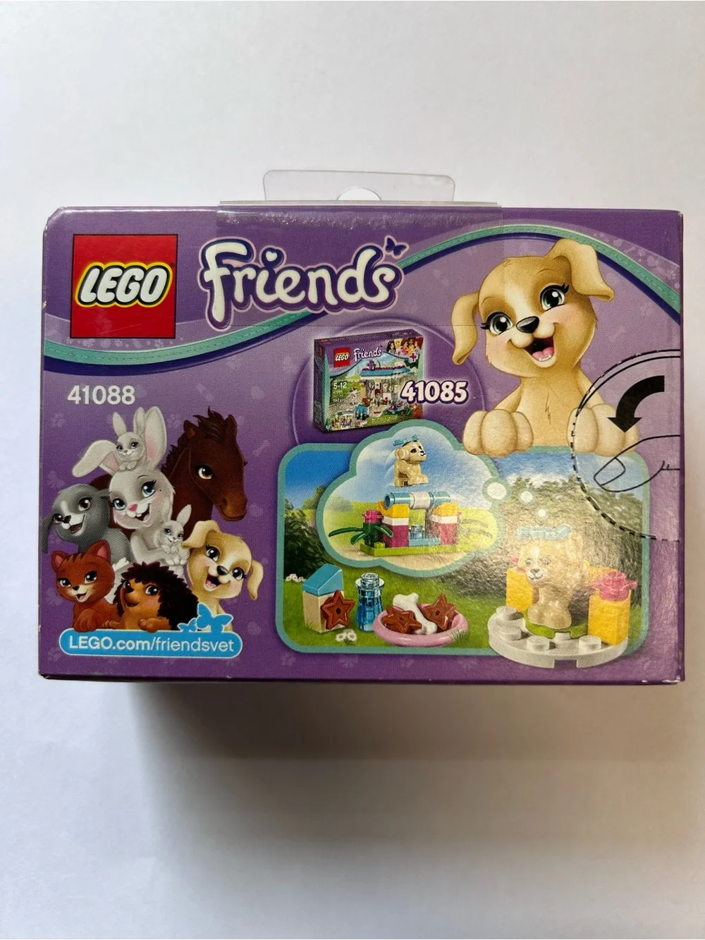LEGO Friends Puppy Training building toy set (set number 41088)